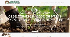 Desktop Screenshot of korumailaclama.com